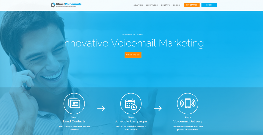 GhostVoicemails voice message marketing