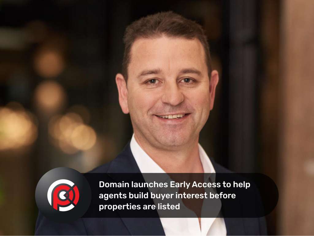 early access - tony blamey, domain group director commercial